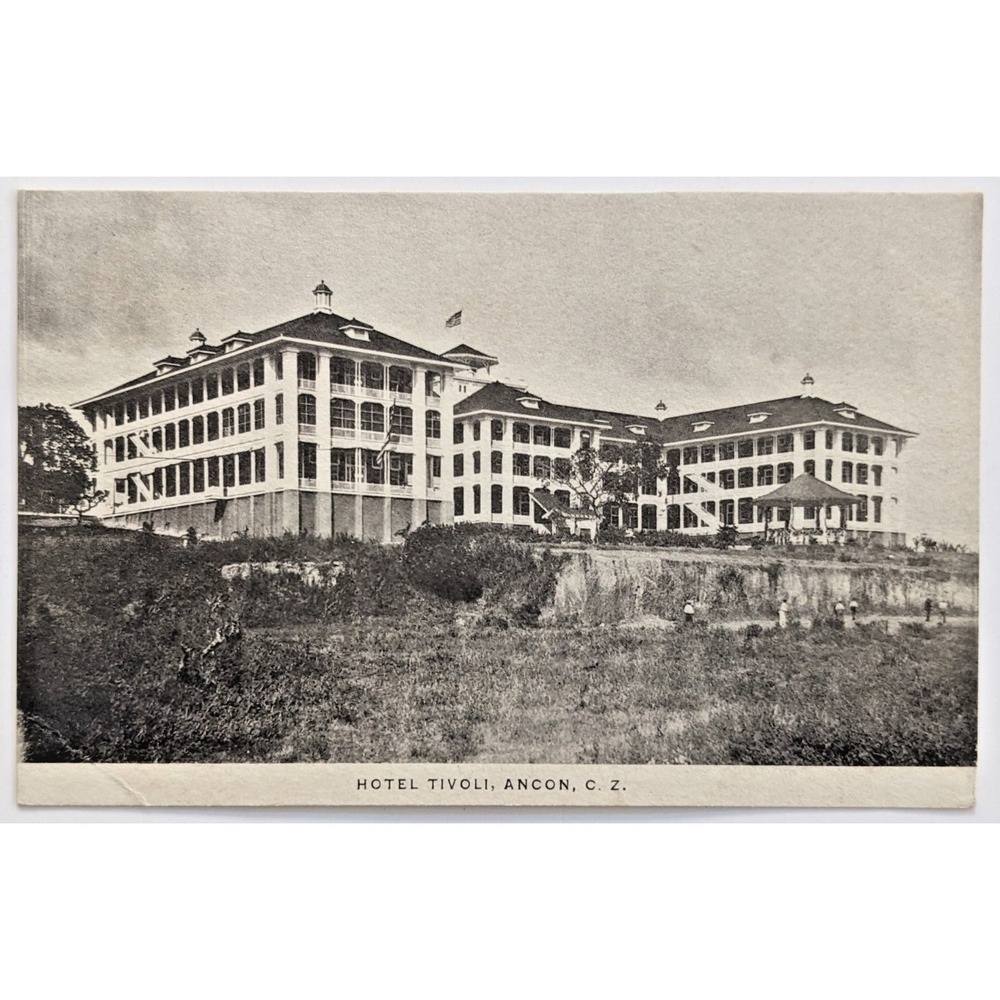 Ancon, Panama Hotel Tivoli Canal Zone Architecture View Antique 1900s Postcard